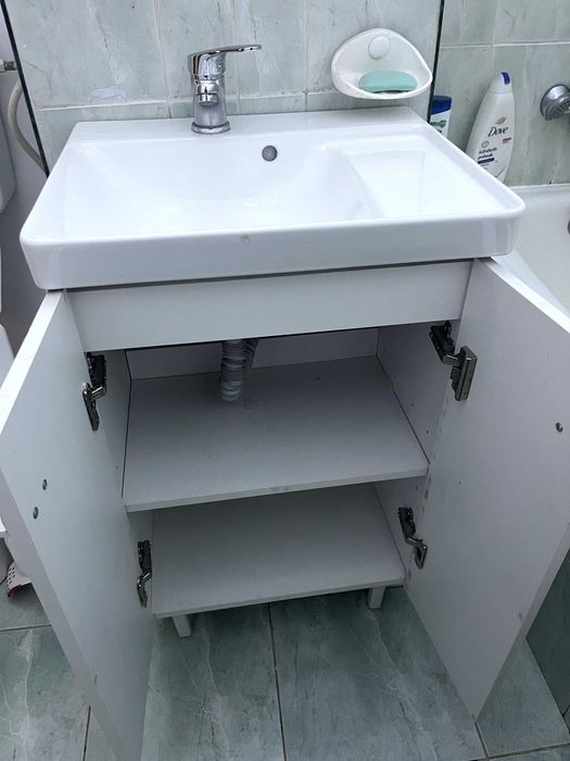 Dulap + chiuvetă baie Leroy Merlin