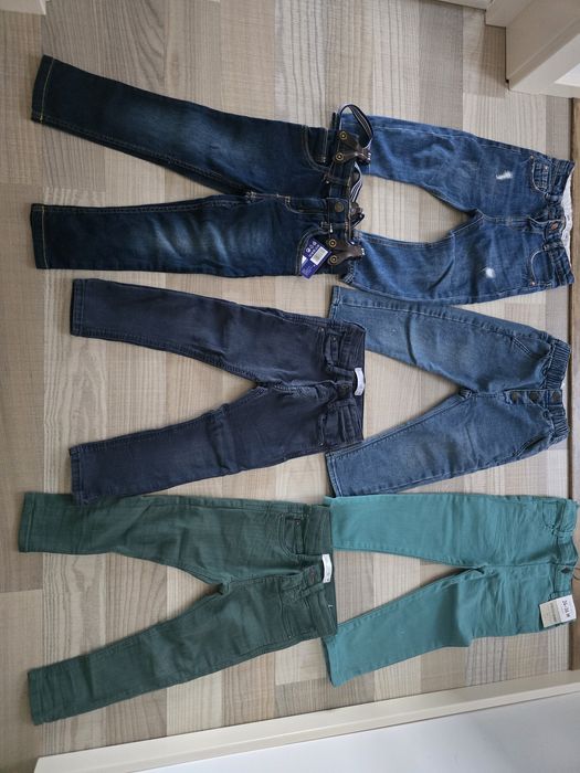 Set 6 perechi blugi băieți mărimea 98