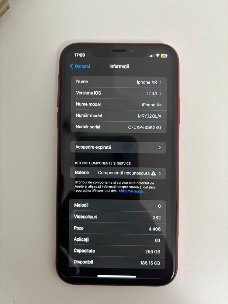 Vand/schimb Iphone XR 256 gb