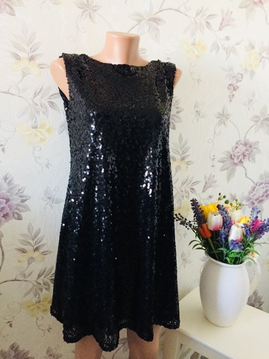 Rochie Paiete Neagra Marime 36