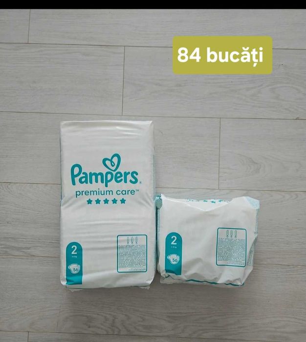 Pampers nr.2 extra care 84 buc