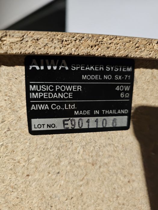 Vand sistem Aiwa CX 71