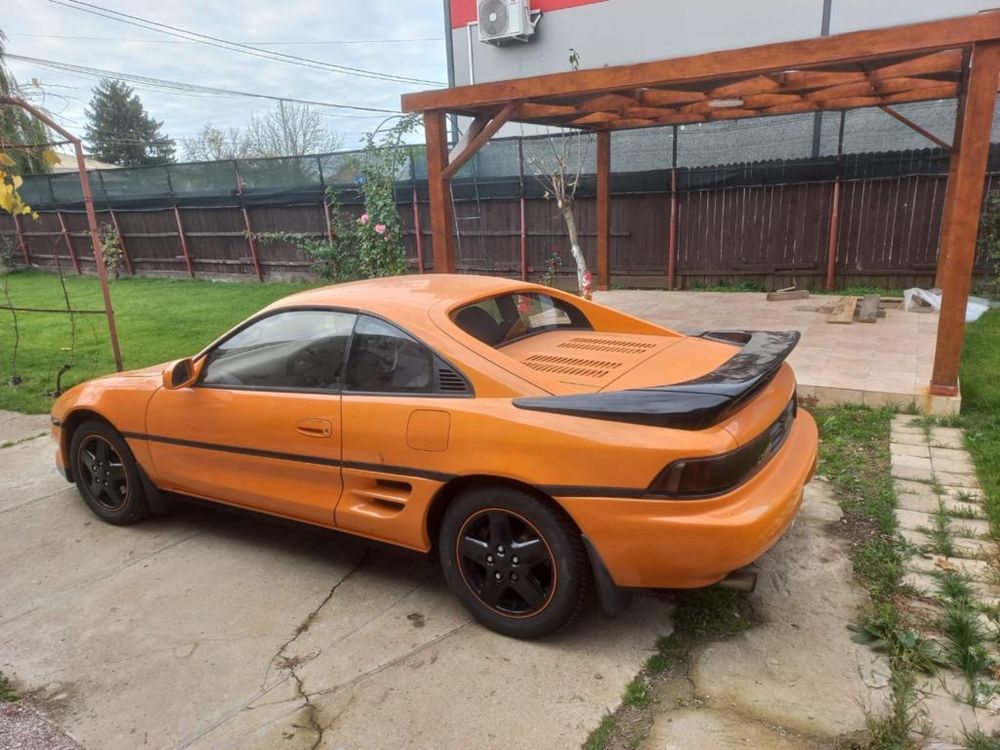 Toyota MR 2, Fabricat 1992 ,170 cp, Portocaliu