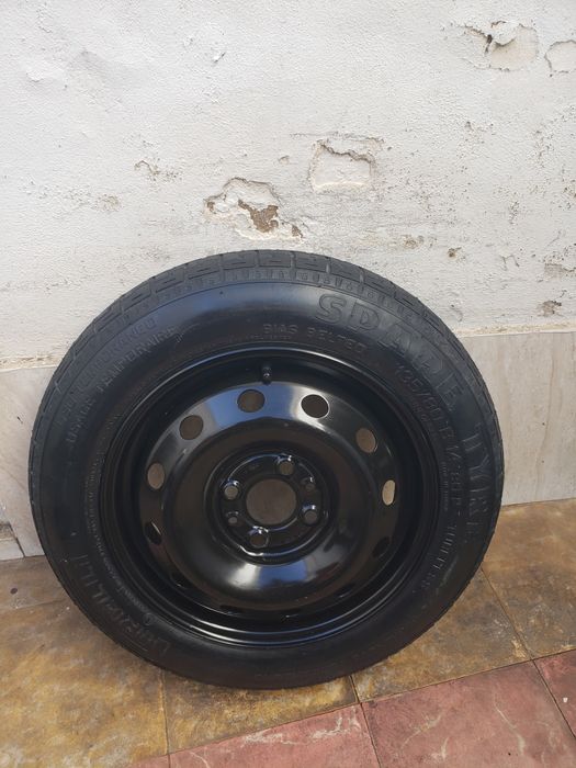 Roata rezerva slim r14 4x98 fiat 500/panda