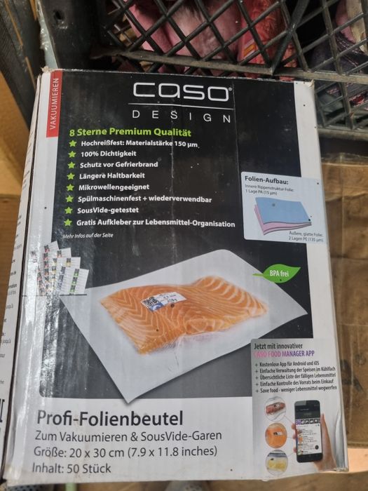 Машина за вакуумиране Caso VC200, 120 W, Инокс