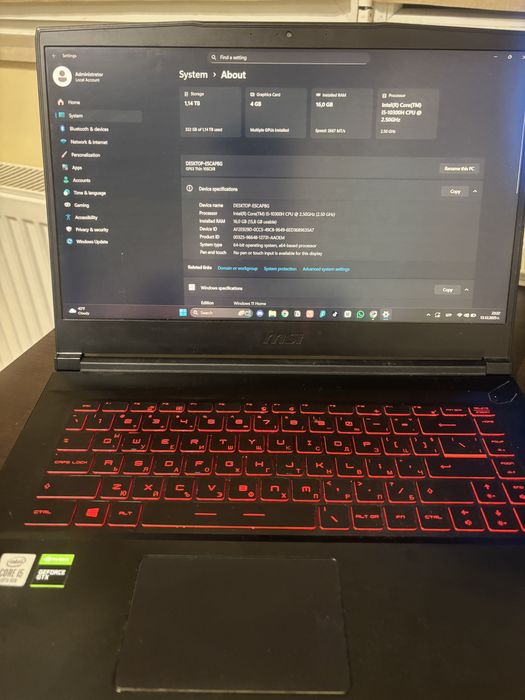 !Топ Оферта! MSI GF 63