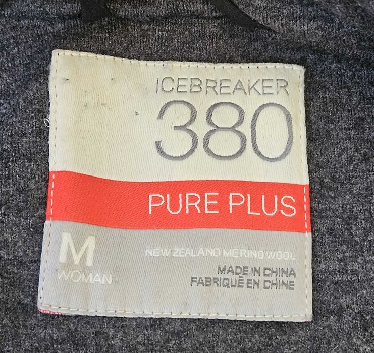 Дамско яке Icebreaker 380 Pure Plus Merino - M