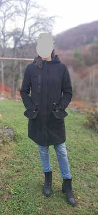 Зимно палто черно