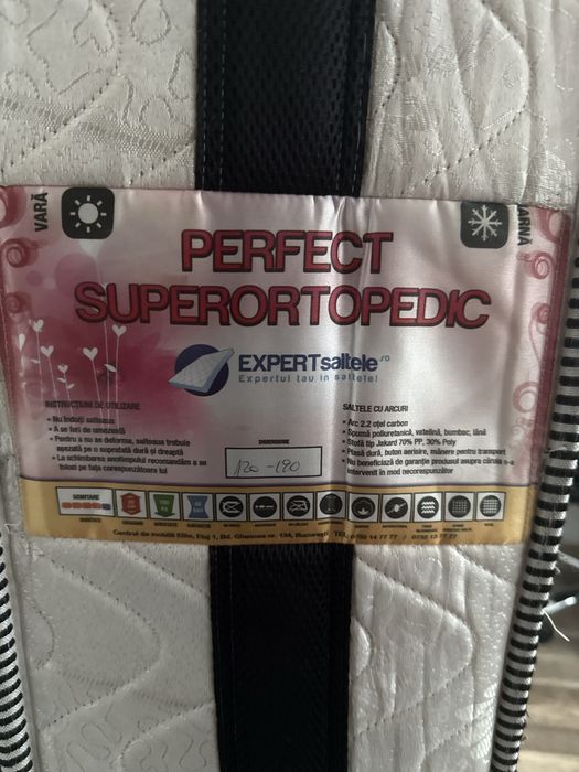 Saltea ortopedică 120x120 cm – stare foarte bună