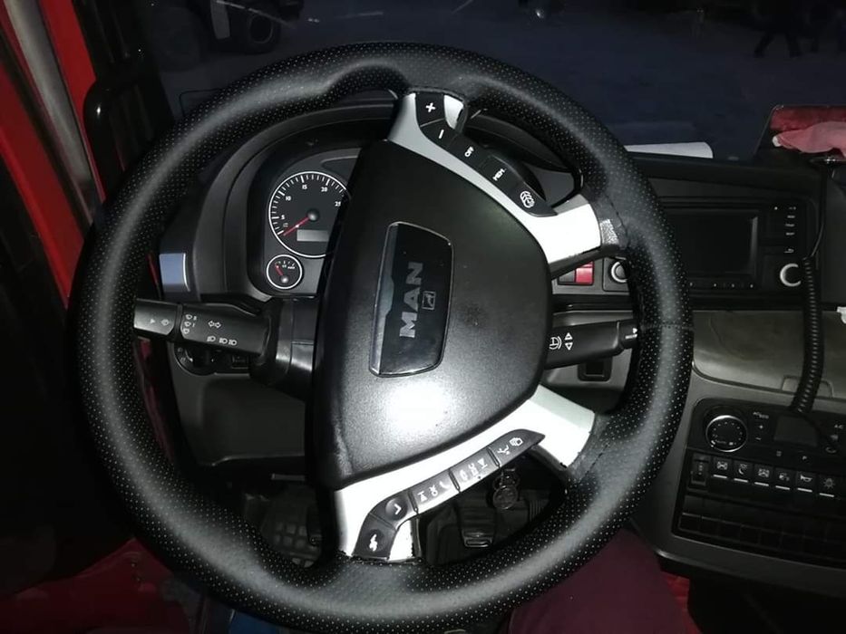 Husa volan camion / autobuz piele