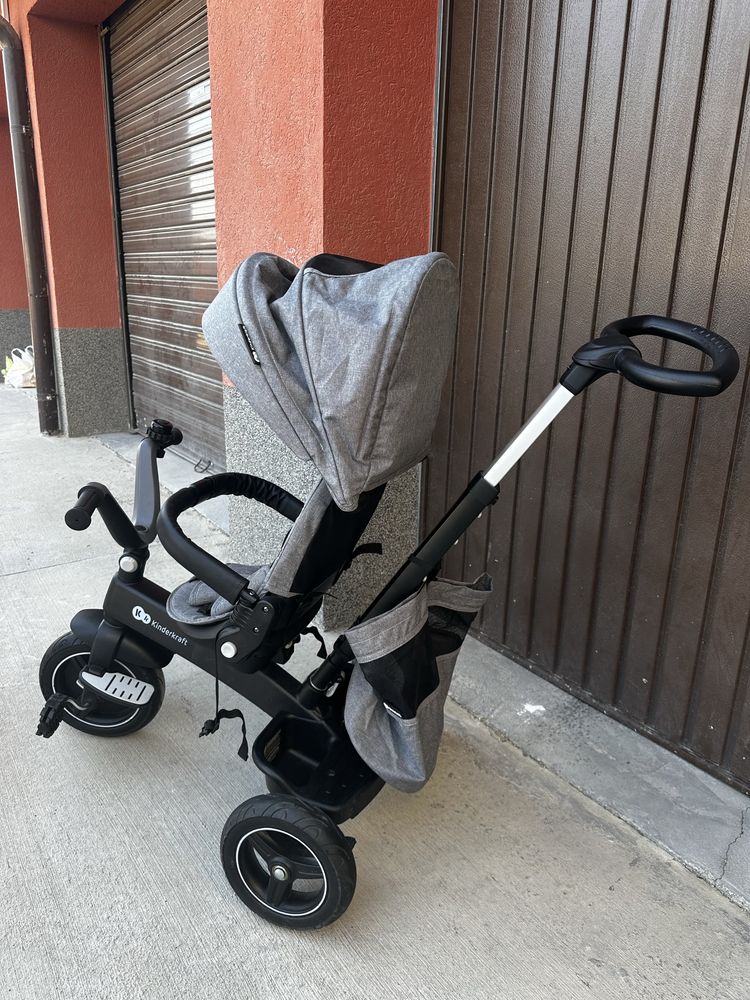Детска триколка KinderKraft Easytwist, цвят Си