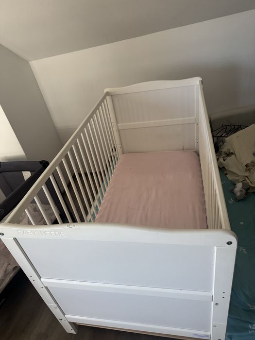 Vand pat copii 140*70 babyneeds si saltea cocos