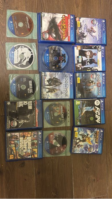 Диски на пс4 цены разные, оптом будет дешевле