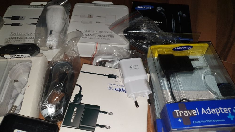 Cablu incarcator casti adaptor noi originale Samsung multe modele