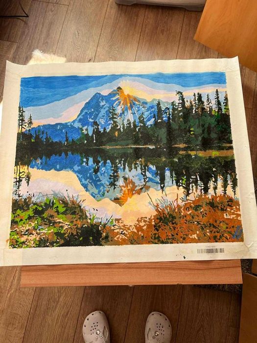 Tablou pictat pe panza