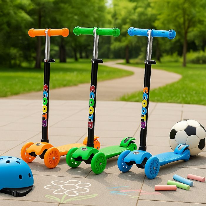 Детски Скутер в три цвята