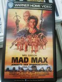 Casete Filme Top VHS Mad Max 1 2 3 Mel Giibson