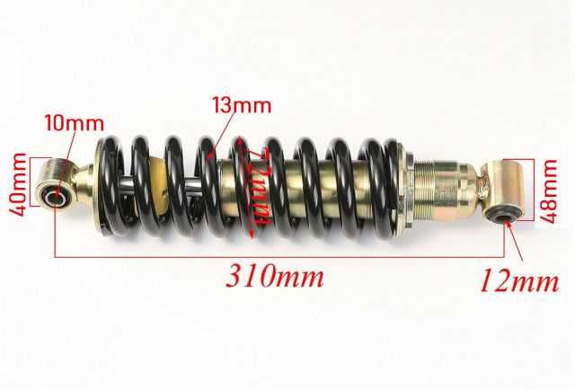 Amortizor Cross ZTT200 31cm