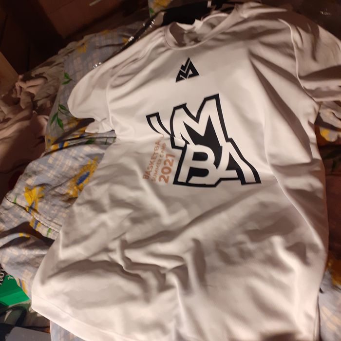 Tricou alb pt basketball Vlad Moldoveanu basketball Academy