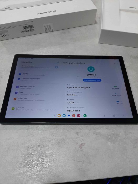 Таблет Samsung  Tab A8 10.5" 64/4 , Android 14, Като нов