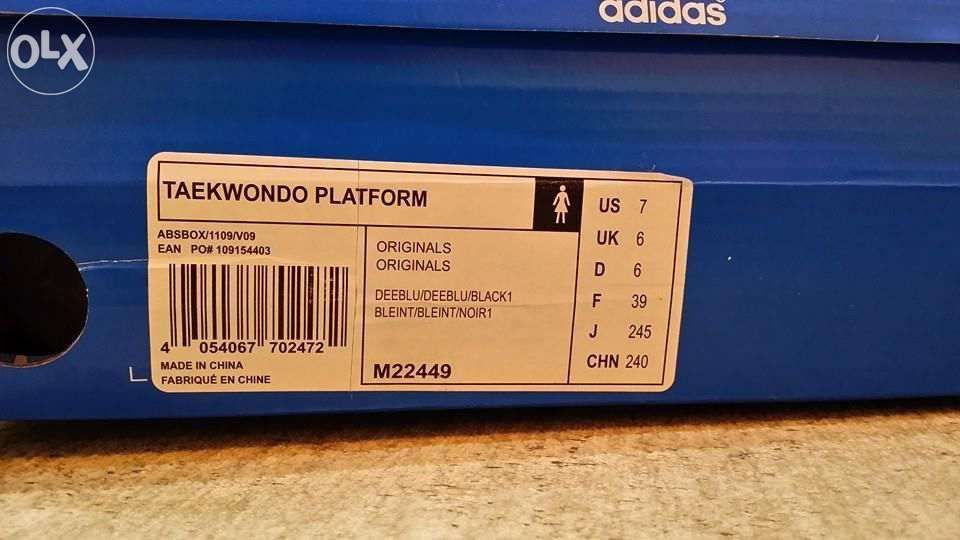 Sandale Adidas X Opening Ceremony Taekwondo Platform, Autentic !