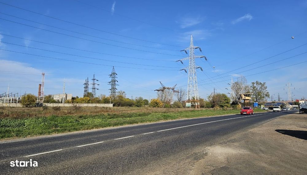 Teren intravilan, zona Tirighina, 7562 mp, deschidere 107 ml !
