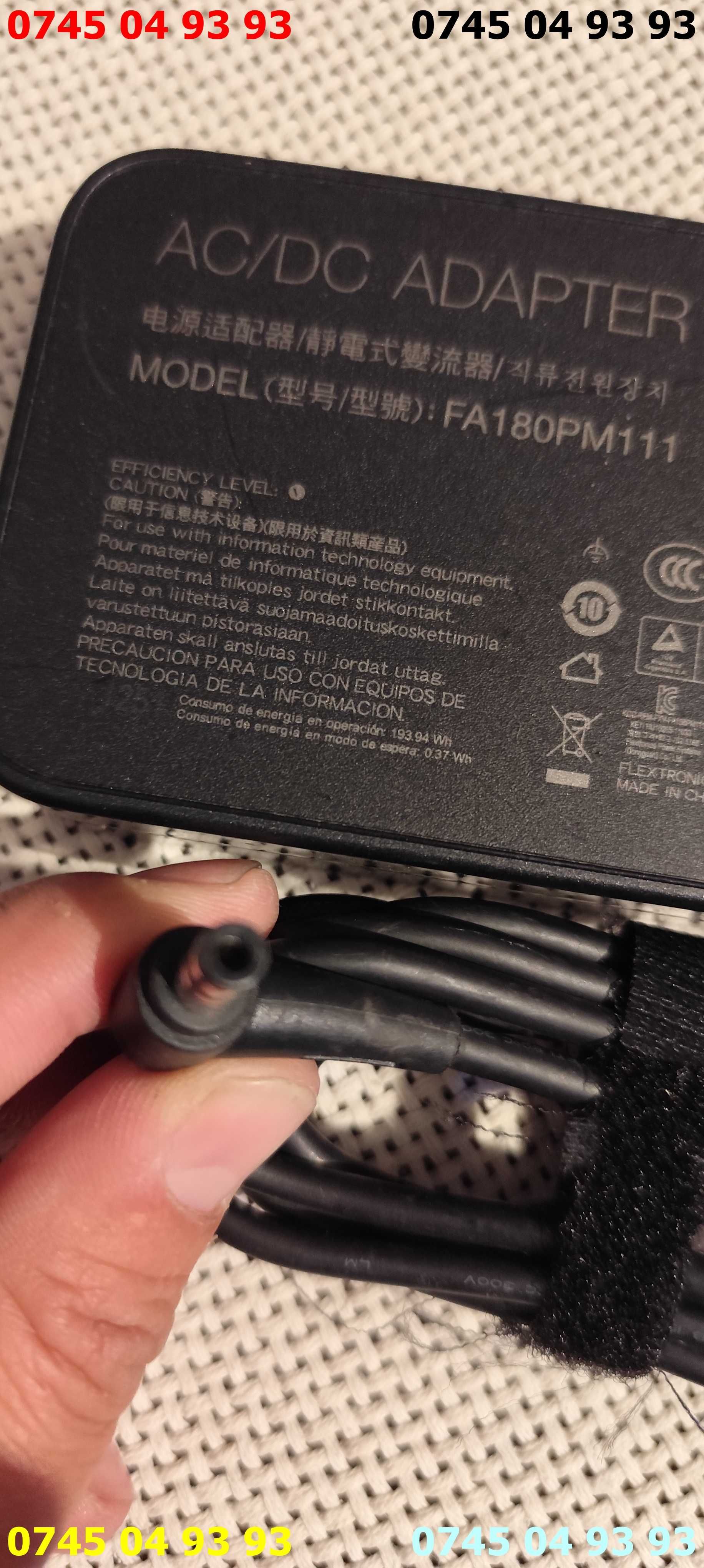 alimentator incarcator asus 19.5v 9.23A mufa de 5.5mm functional