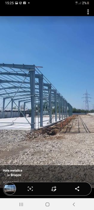 Confecții structuri metalice de mari și mici dimensiuni