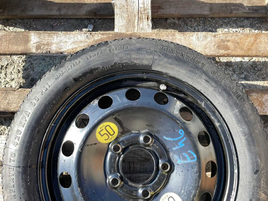 16 резервна джанта патерица 5х120 BMW E46 E81 115/90/16