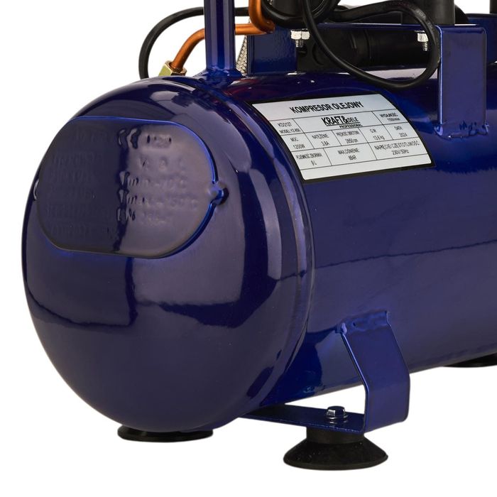 Compresor fara ulei silentios portabil , 9L / 1200W x 1 ,155/m KD2127