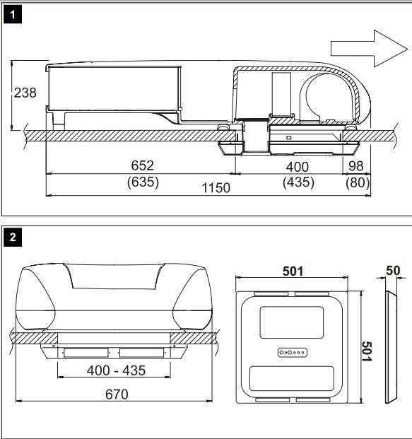 EasyCool 3000 aer Waeco camper plafon rulota conditionat camping
