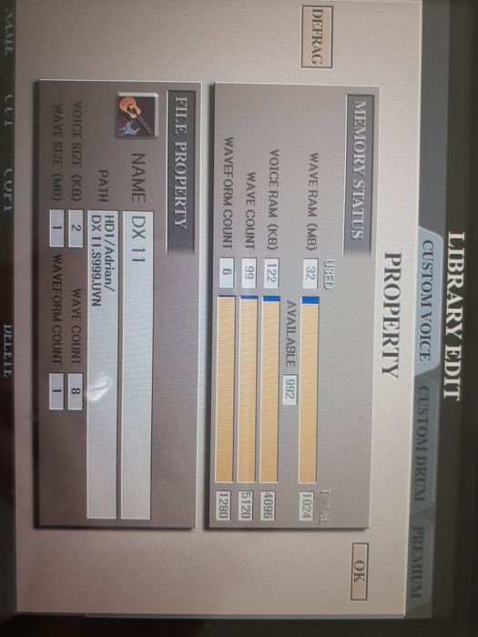 Orga, Yamaha Tyros 3 setul lui Miki