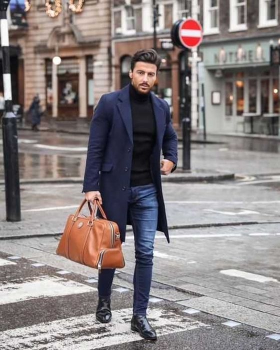 Paltoane slim Marci Brand uri de lux din lana si casmir Fashion G. NOI