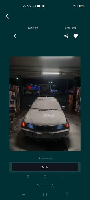 Vând orice piesa BMW e46 318i motor de 2000 benzina, 143 de cai