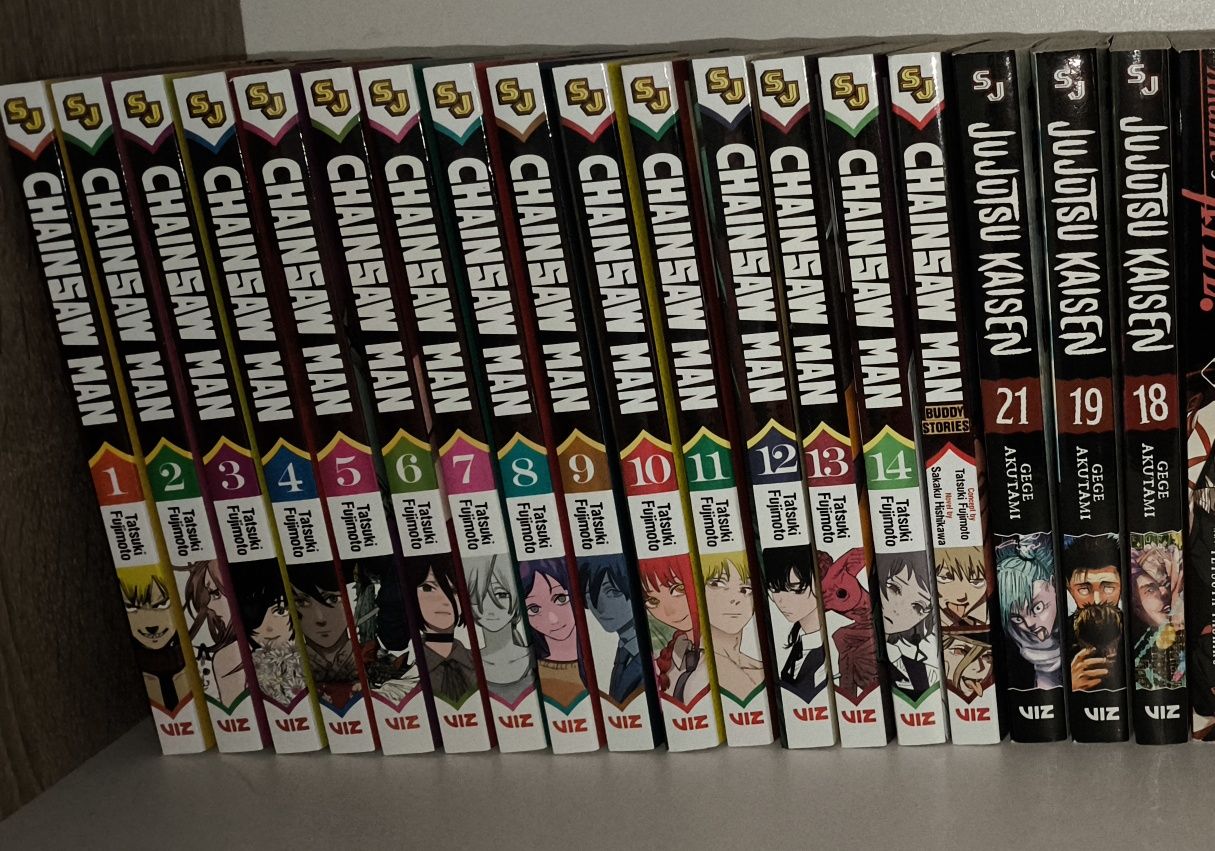 Манга | Chainsaw Man | Jujutsu Kaisen