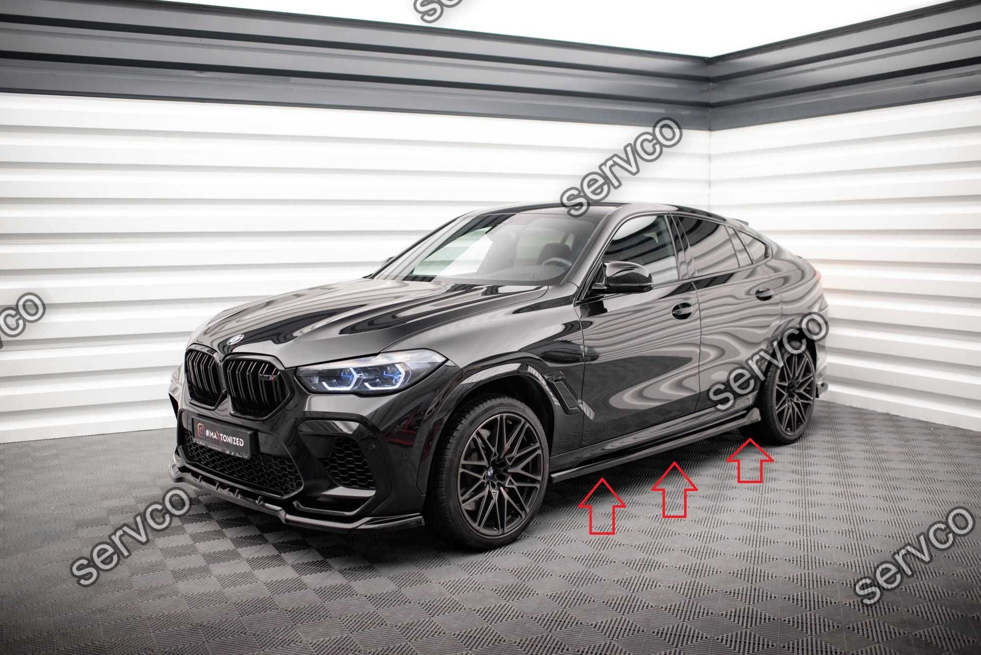 Pachet Body kit tuning Bmw X6 M F96 2020- v2 - Maxton Design