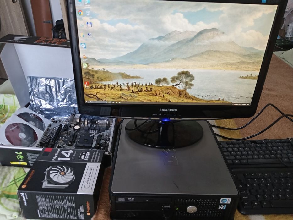 Pachet Pc Dell + Monitor