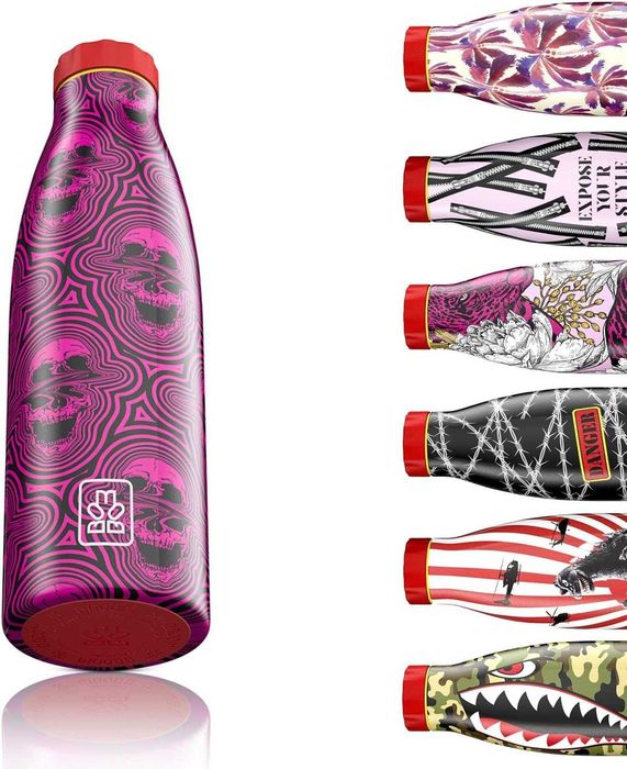 BBOOM Термо бутилка  с двойна стена, вакуумна изолация- 520 милилитра