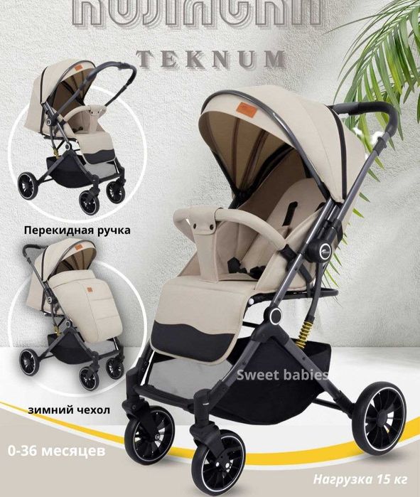 Коляска с перекидной ручкой