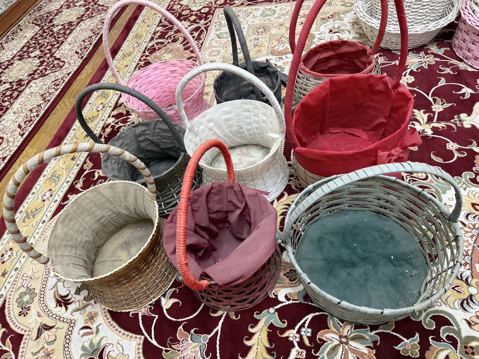 Плетенные корзинки
