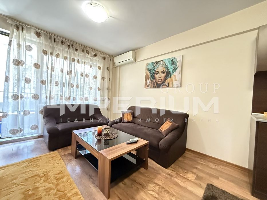 Двустаен апартамент под наем в района на Окръжна болница, гр. Варна