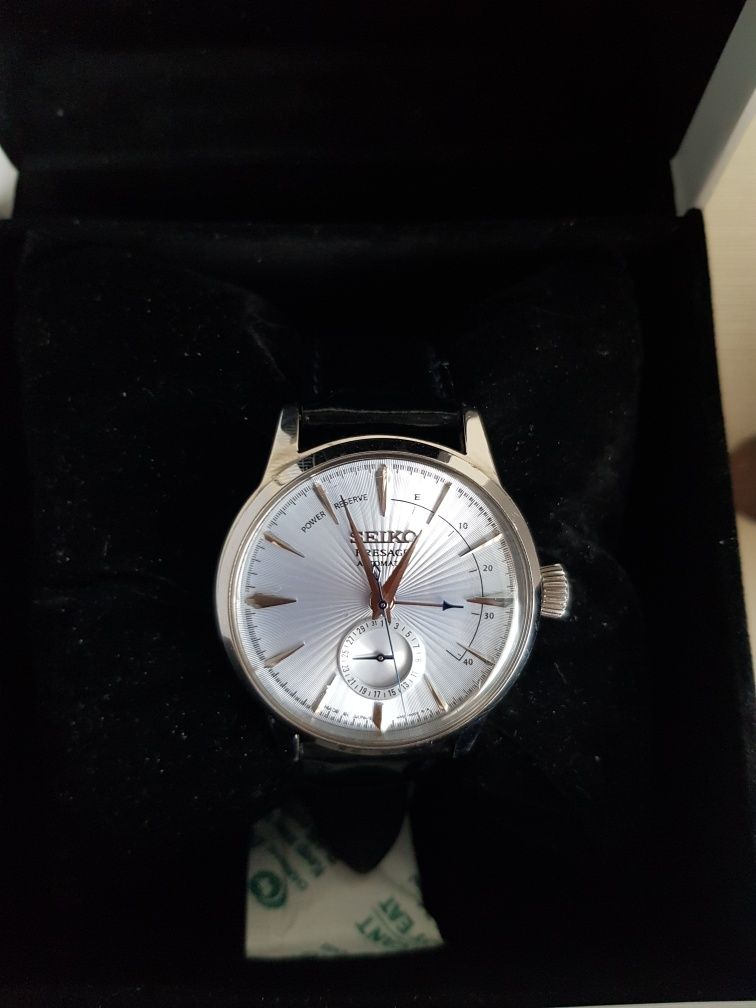 Seiko presage automatic power reserve