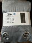 Draperie gri 135/260 cm / 2 buc
