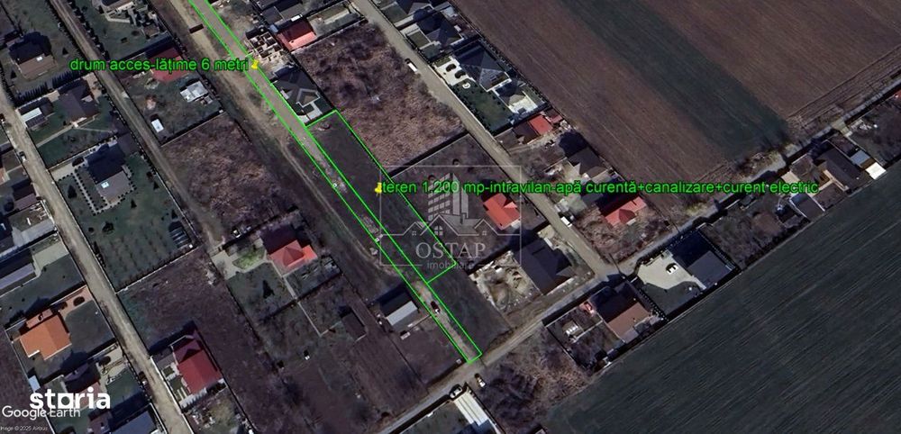 Saucesti-platou Bogdan Voda-intravilan-1.200 mp-apa-canalizare-curent