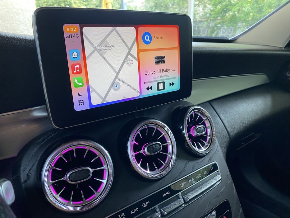 Apple CarPlay/AndroidAuto за Mercedes-Benz NTG 5.0 W205 X253 W222
