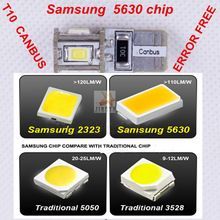 Дневни светлини Т10 w5w canbus samsung led лед авто крушки за габарити