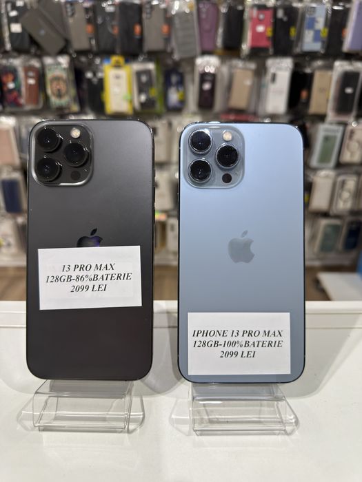 iSellStore Vâlcea: iPhone 13 Pro Max Sierra Blue / Graphitte  - 128GB