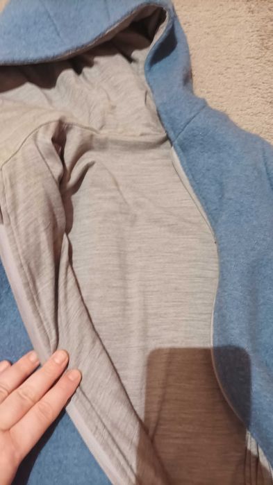 Combinezon lână dublat+căciulă