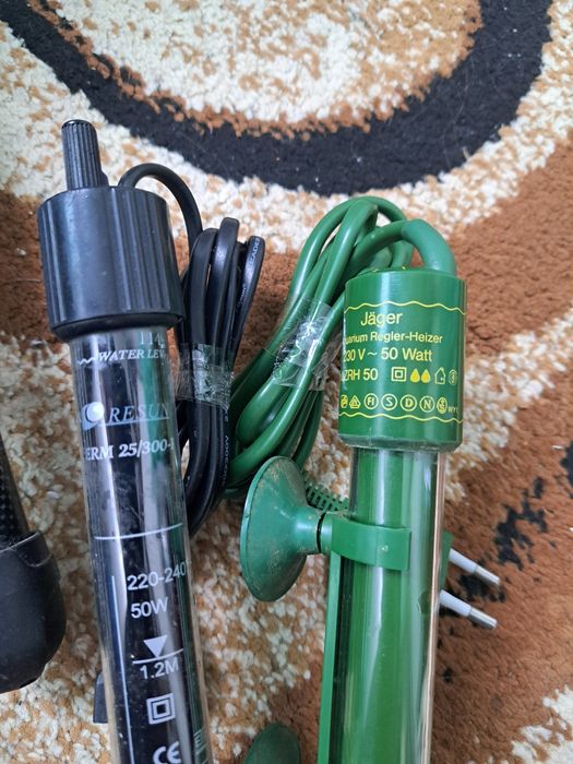 Încălzitoare și  pompe pentru  acvariu