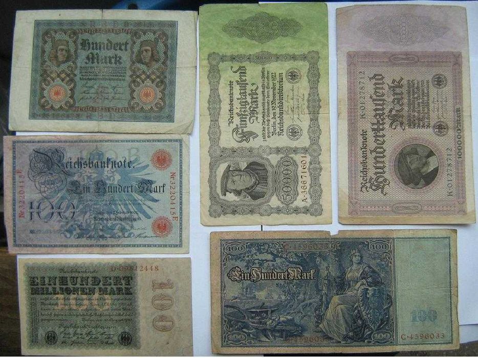 Bancnote vechi Germania